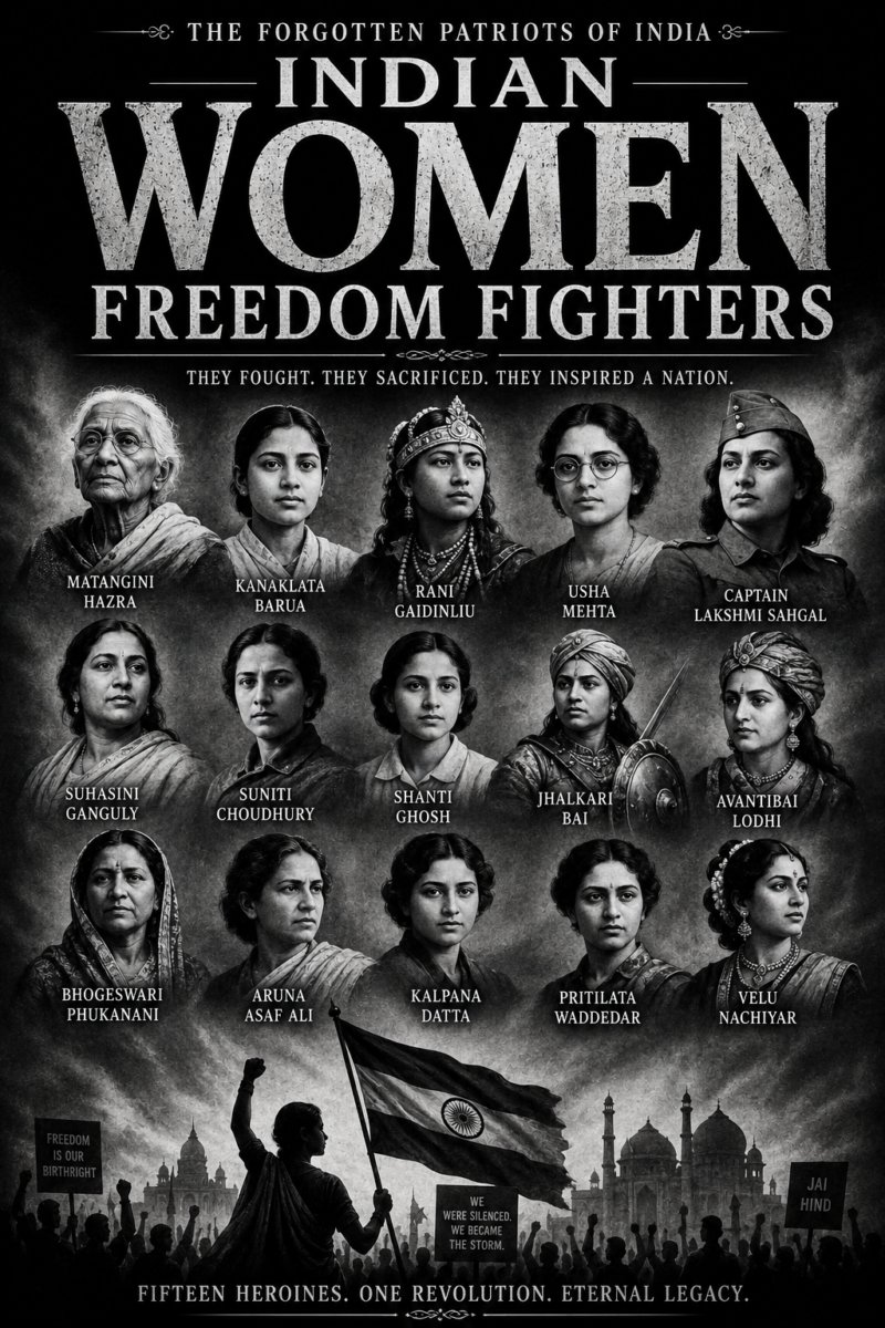Indian Women freedom fighters
