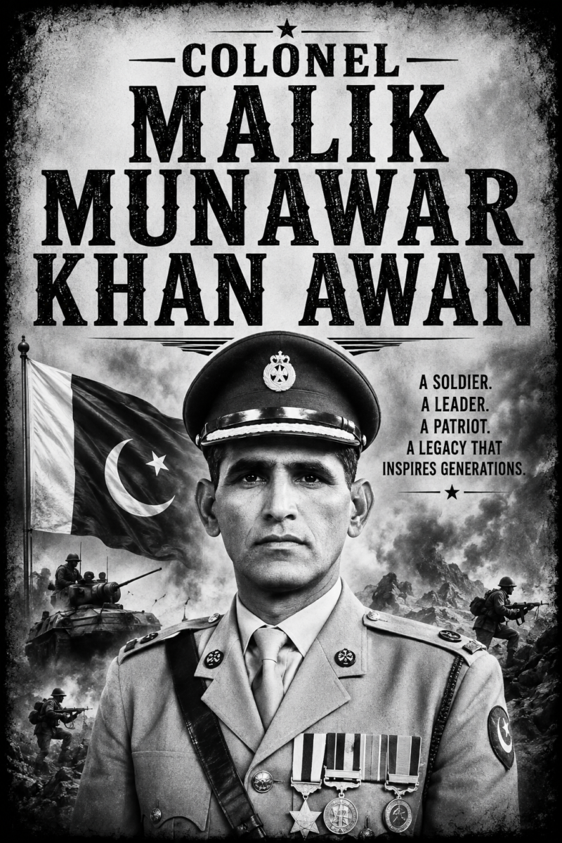COLONEL MALIK MUNAWAR KHAN AWAN