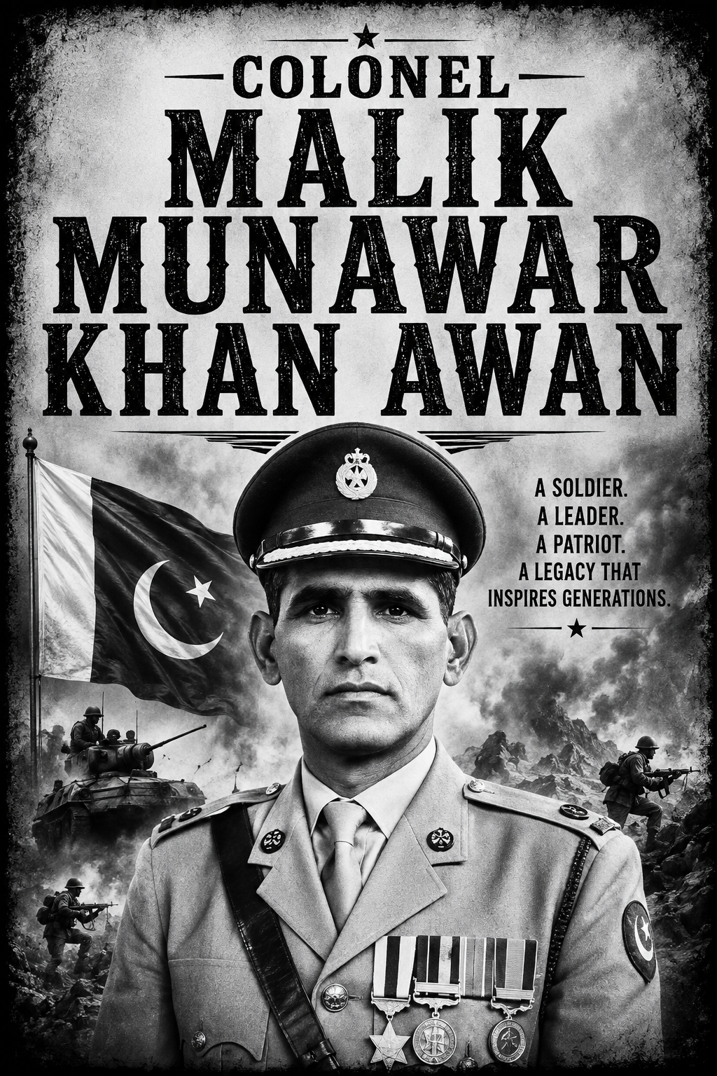 COLONEL MALIK MUNAWAR KHAN AWAN