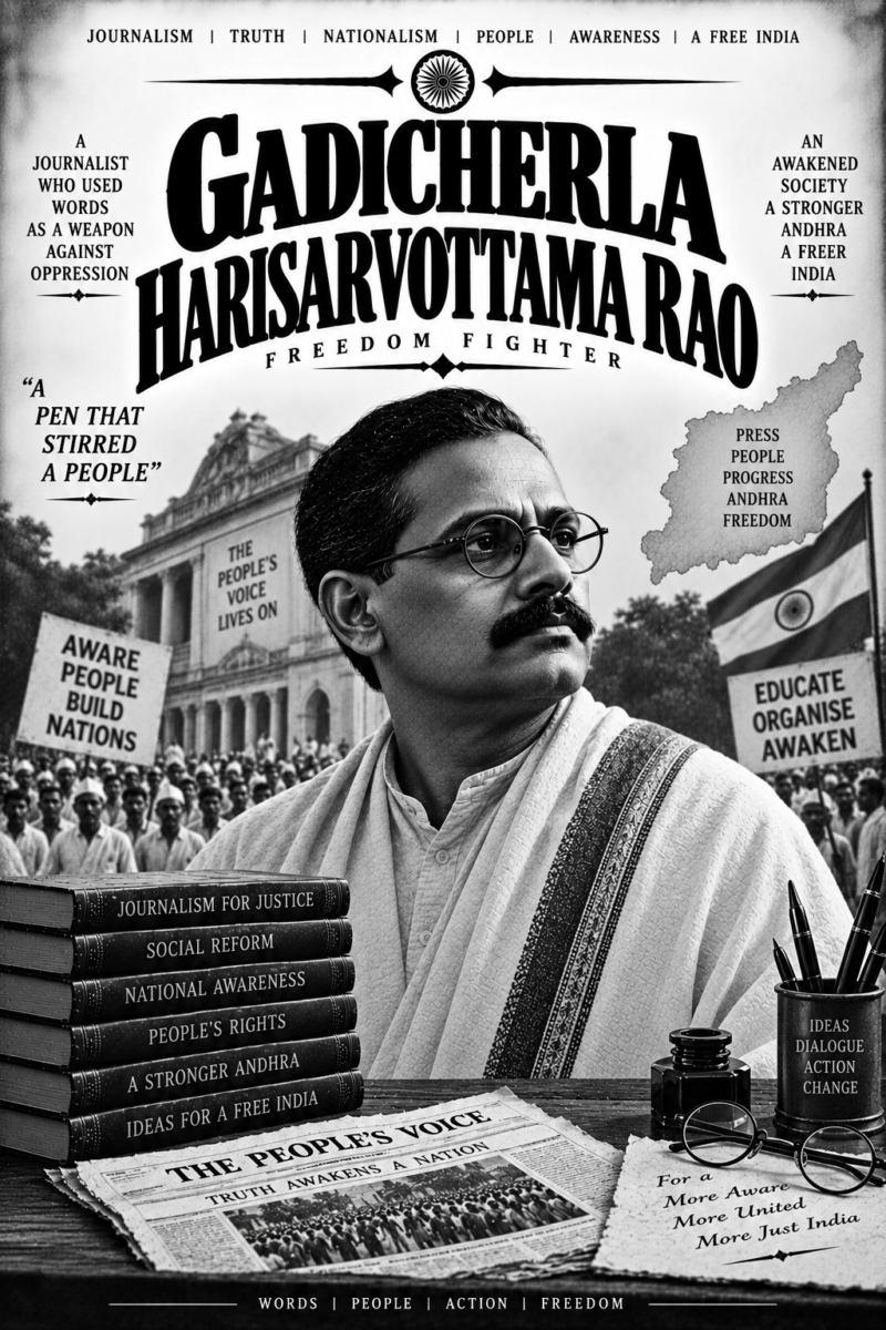 GADICHERLA HARISARVOTTAMA RAO