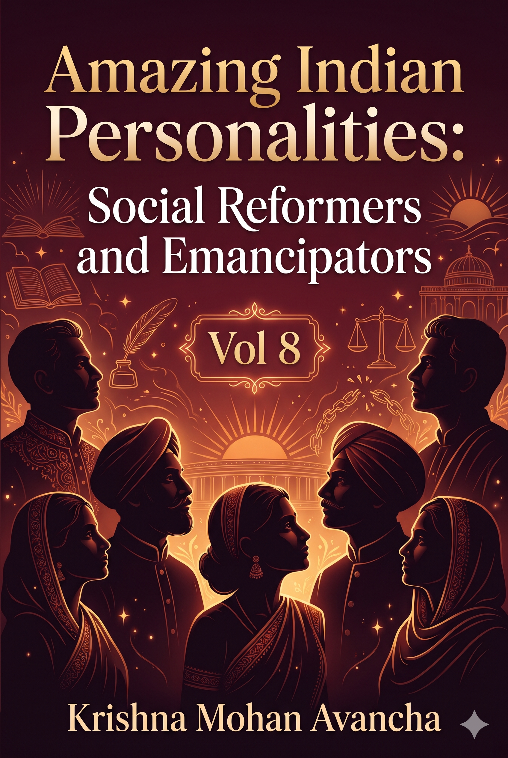 Amazing Indian Personalities: Social Reformers and Emancipators (Vol 8)